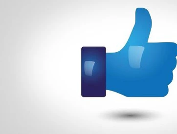 Facebook Daumen hoch